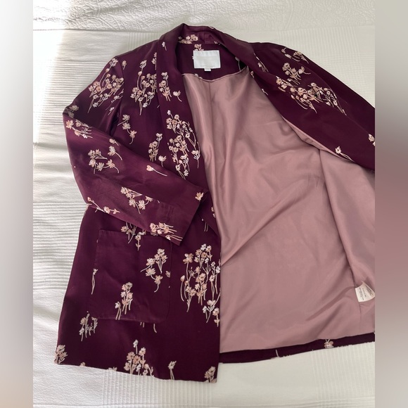 Anthropologie Floral Blazer - Picture 2 of 5